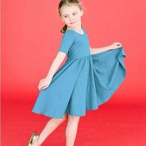 alice + ames blue ballet dress size 10